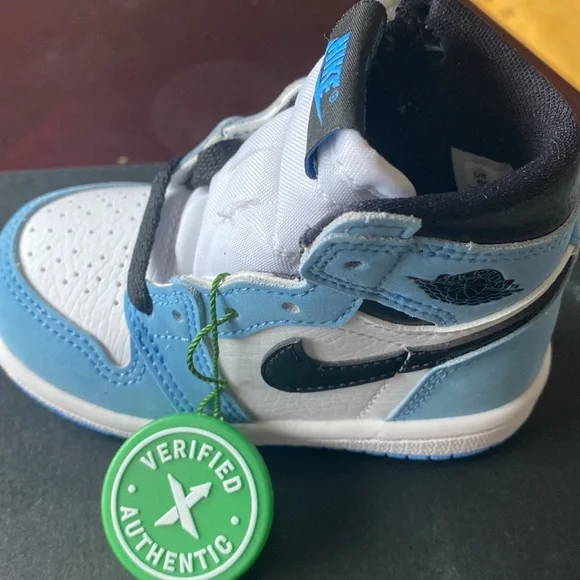 Jordan 1 Retro high OG TD white/Black Blue Universal